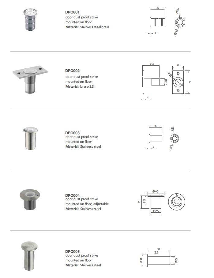 Door Accessories -Door Bolt