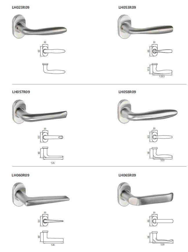 Lever Handle - Frame door handle