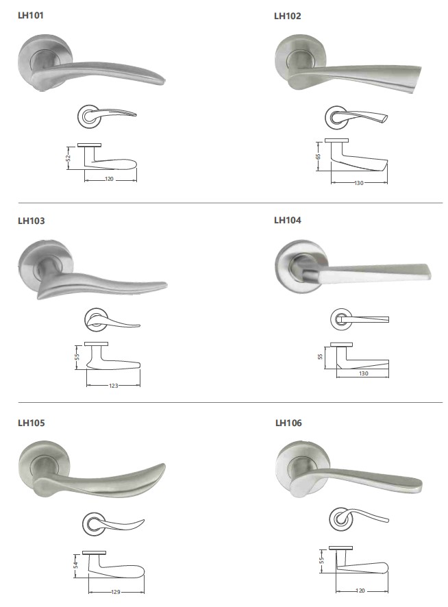 Lever Handle - Hollow