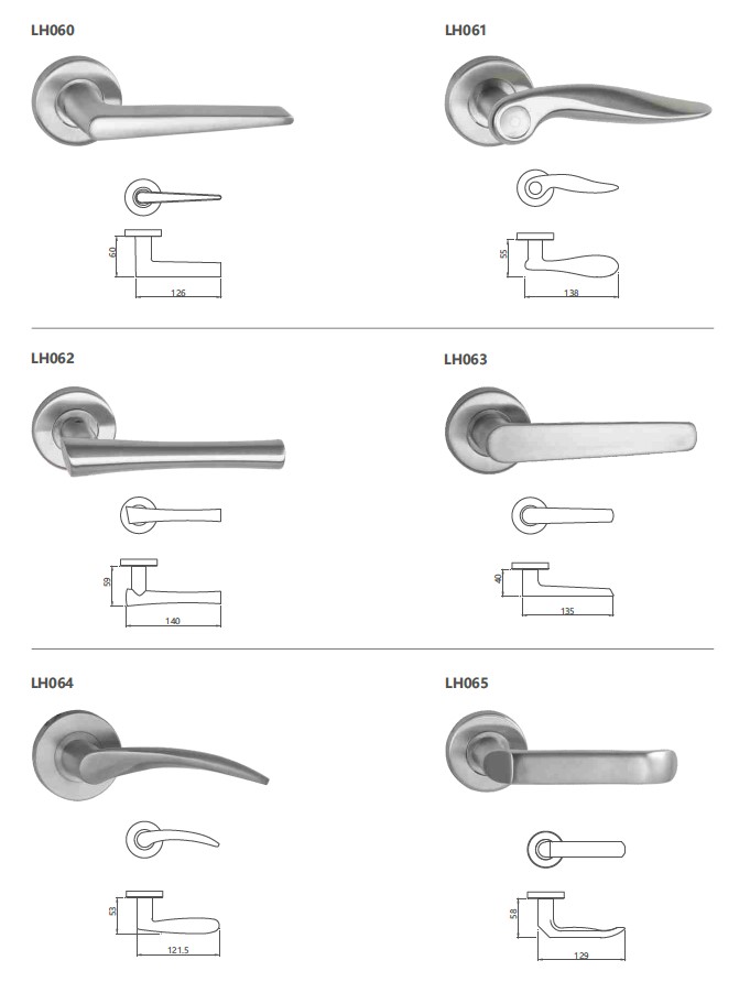 Lever Handle - Hollow